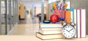 School Supplies Now, Savings in April